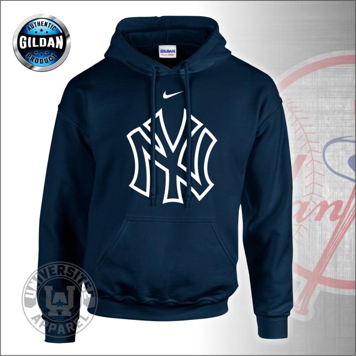 GILDAN Brand NEW YORK Yankees Baseball Hoodie Jacket NY Yankees Hoodies  Sweater NY Jacket