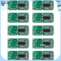 SIXUL 10pcs RCWL-0516 Rcwl 0516เซ็นเซอร์เรดาร์ไมโครเวฟ โมดูลเซ็นเซอร์ร่างกาย โมดูลสวิตช์เหนี่ยวนำร่างกายมนุษย์ เซ็นเซอร์ของมนุษย์ Arduino สำหรับเด็ก