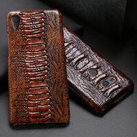 ☞✣ Leather Phone Case For Sony Xperia XA XA1 XA2 XA3 Ultra Z2 Z3 Z4 Z5 XZ XZ1 XZ2 Premium XZ3 XZ4 X 5 8 10 20 Ostrich Foot Texture