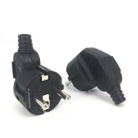 【lz】﹍㍿❇  Eu AC Power Adapter Socket 16A 250V Connector Cable Electrical Plug White Black Male Converter Adaptor Detachable Plug