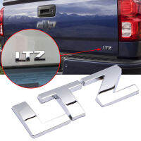 Chrome OEM LTZ ป้ายสัญลักษณ์3D Letter Tailgate โลโก้ป้ายสติกเกอร์สำหรับ Chevrolet Silverado Tahoe Suburban Universal DIY