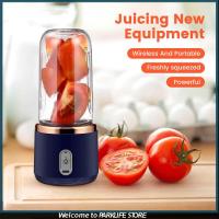 Electric Wireless Juice Maker Portable Mini Fruit Mixer Smoothie Blender Bottle Electric Blender 400ml (2 Cups)