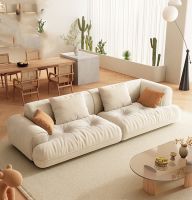 Hfly สไตล์ INS sofa living roomโซฟาผ้าเทคโนโลยี เหมาะสำหรับบ้านเล็ก โซฟาส่งจากไทย