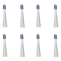 【LZ】ↂ  2023 quente Sale-8Pcs cabeças de escova de dentes substituíveis para lansung u1 a39 a39plus a1 sn901 sn902 cabeças escova de dentes elétrica azul