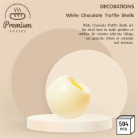 Mona Lisa | White Chocolate Truffle Shells 504 Pcs/Box