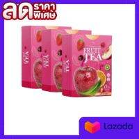 FRUIT TEA ดีท็อกซ์จากผลไม้ ช่วยกระตุ้นระบบขับถ่าย บรรจุ 20 ซองชา ( 3 กล่อง)