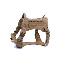 Tactical Dog Harness Vest Military Service Dog Harness Leash Set Molle Pet Training Vest For Medium Large Dogs German Shepherd