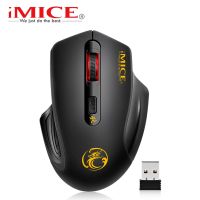 iMice Wireless Mouse 4 Buttons 2000DPI Mause 2.4G Optical USB Silent Mouse Ergonomic Mice Wireless For Laptop PC Computer Mouse Basic Mice