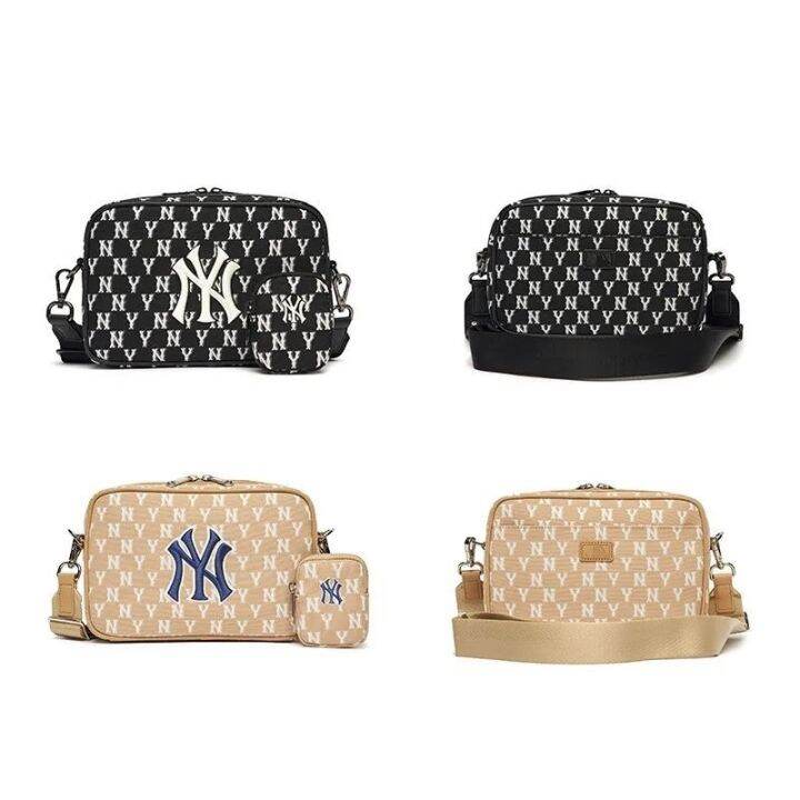 mlb-official-ny-korean-ml-trendy-brand-couple-shoulder-bag-mother-and-child-camera-bag-ny-embroidery-messenger-bag-men-and-women-all-match-sports-and-leisure-bag