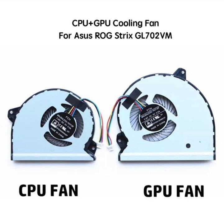 5V Notebook PC Fan Cooler Laptop CPU GPU Cooling Fans For ASUS ROG