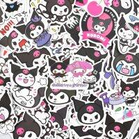 50pcs Sanrio Sticker Kuromi Melody Kawaii Stickers DIY Notebook Phone Case Cup Decoration