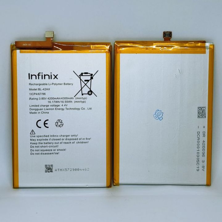 แบตเตอรี่-infinix-note-4-x572-bl42ax-original