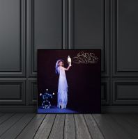 Stevie Nicks - Bella Donna หน้าปกอัลบั้มโปสเตอร์ผ้าใบพิมพ์ลายแร็พฮิปฮอปนักร้องดาวเพลงการตกแต่งภาพวาดผนัง (ไร้กรอบ)