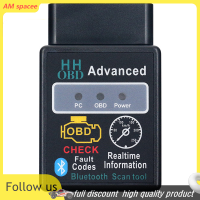 ? AM HH OBD V2.1 epipstar Bluetooth AUTOMOTIVE Fault Detector ELM327 OBD2เครื่องมือตรวจวินิจฉัยรถยนต์แบบไร้สายสำหรับรถหลากหลายรุ่น