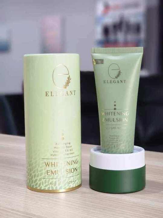 Elegant Whitening Emulsion EWE Sunscreen | Lazada