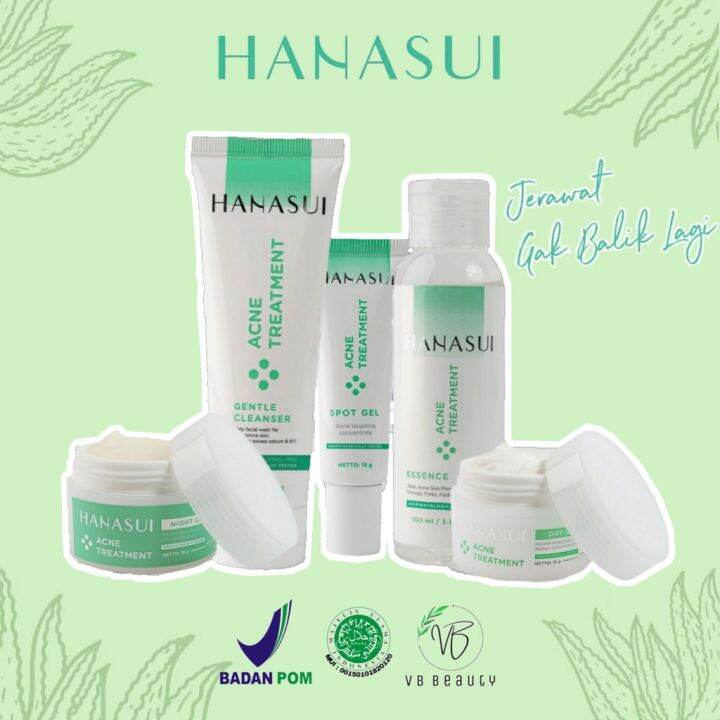 Hanasui Acne Treatment Series | Lazada Indonesia