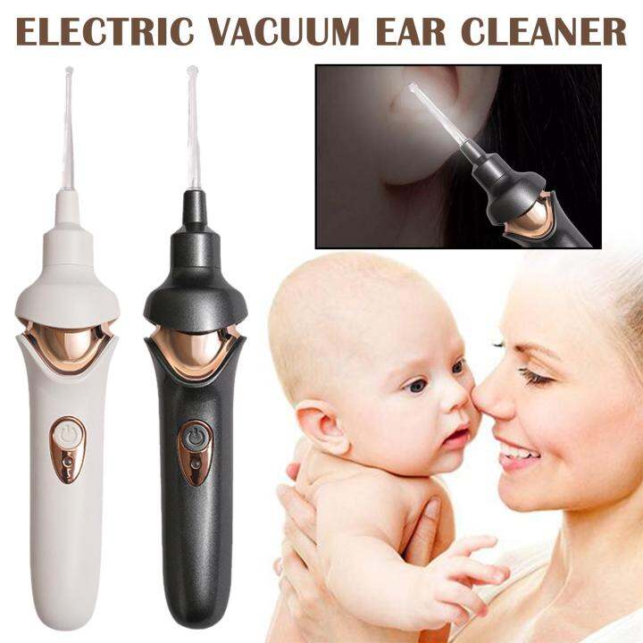 Electric Vacuum Ear Cleaner Soft Spoon Head Charging For Baby Ear