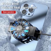 ☇❐◕ Universal Mini Mobile Phone Cooling Fan Radiator Turbo Hurricane Game Cooler Cell Phone Cool Heat Sink For IPhone/Samsung/Xiaomi