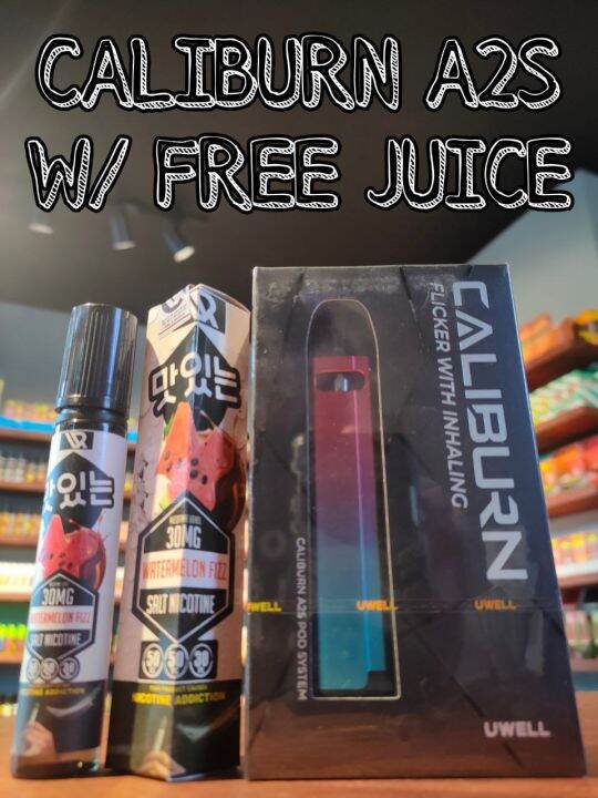 {LEGIT} UWELL CALIBURN A2S POD W/ JUICE Lazada PH