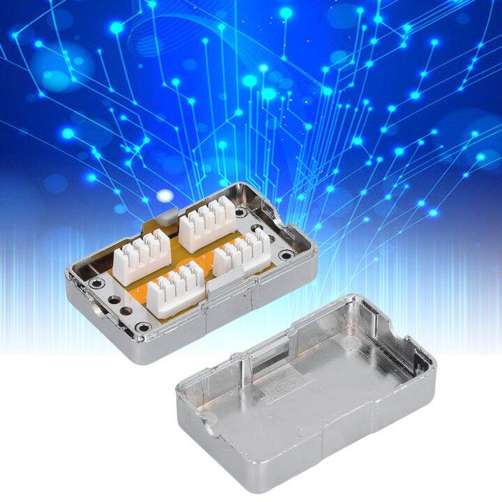 CAT6 Junction Box Network Wiring Boxes Single Port Scratch Resistant na