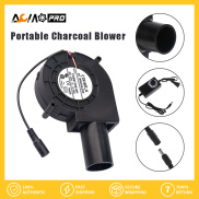 AumoPro 1PC Run US Plug Powered Outdoor Cooking BBQ Fan Charcoal Blower
