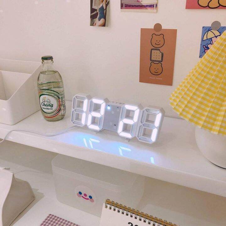 นาฬิกาดิจิตอล-นาฬิกา-led-นาฬิกาตั้งโต๊ะ-แขวนผนัง-led-digital-wall-clock