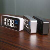 【jw】◊  Mirror USB Silent Timer Music Alarm Reminder