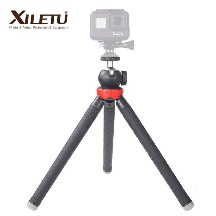 xiletu-xs-110-portable-tripod-stand-travel-outdoor-live-selfie-stick-tripod-w-bluetooth-remote-control-for-slrs-gopro-smartphone