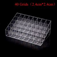 Plastic Box 40/36/24 Grids Multifunctional Lipstick Stand Case Home Bedroom Cosmetic Makeup Tools Organizer Holder