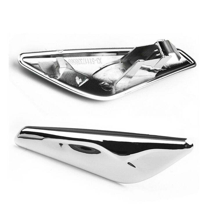 for-bmw-x3-x4-f25-f26-2013-2017-front-side-chrome-fender-trim-finisher-marker-turn-signal-light-lamp-cover-trim