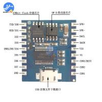 【CW】 USB MP3 Module Audio Board I/O UART Contorl 4MBytes Flash WMA Decoder