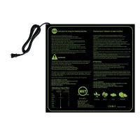 Durable Waterproof Seedling Heat Mat Warm Hydroponic Heating Pad 20inch x 20inch MET Standard