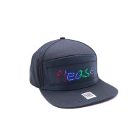 Bluetooth 1248 dots multi-language led cap with programmable digital LED display baseball cap for dancing party hiking travel