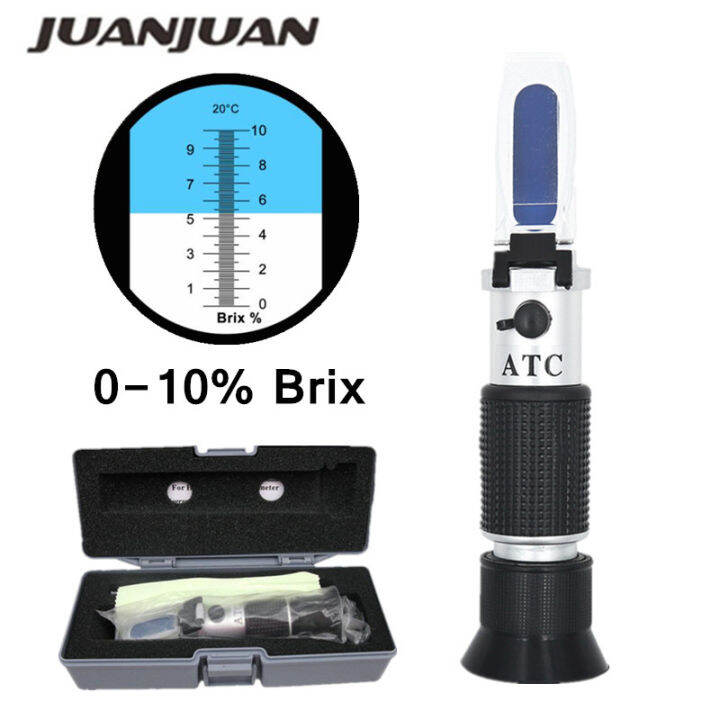 010 Brix Handheld Brix Refractometer with ATC LowConcentrated Sugar