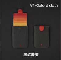 New DAX V2 card holder Mini Slim Portable Card Holders Pulled Design Men Wallet Gradient Color 5 Cards Money Short Women Purse