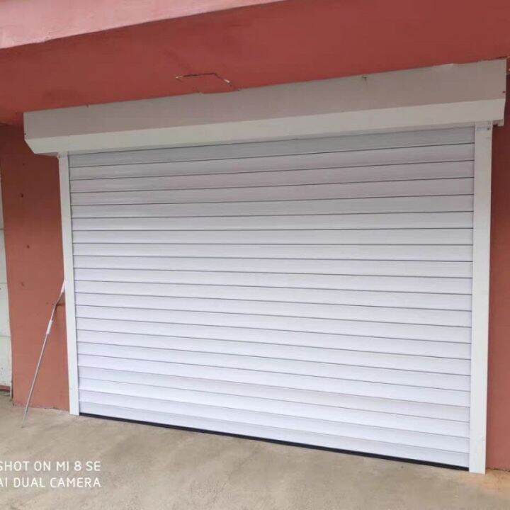 [COD] Electric rolling shutter door garage store rainproof fireproof antiwind and dust aluminum