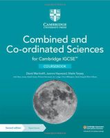 หนังสืออังกฤษใหม่ Cambridge IGCSE™ Combined and Co-ordinated Sciences Coursebook with Digital Access (2 Years) (Cambridge International Igcse) (2ND)