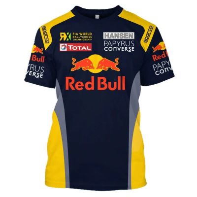 Red Bull Racing T-shirt, F1, Formula One, Hall Mobil 1 label