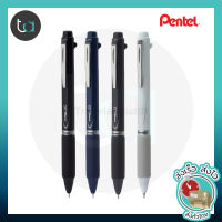 PENTEL EnerGel 2S Multi-Function, 2-Ink + Pencil(0.5mm) ปากกาเพนเทล เอ็นเนอเจล 2S ปากกาพร้อมดินสอกด 0.5 มม.  [ถูกจริง TA]