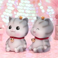 Bank Piggy Moneycat Kids Kitten Box Girls Saving Potstatue Jar Storage Banks Decorative Girl Desktop Kid Cartoon Sculpture