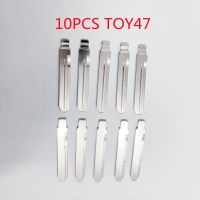 ☂卍▥ Keychannel 10Pcs Lishi TOY47 Universal Car Remote Key Blade For KD VVDI KEYDIY For Toyota Replacement Center Pin Car Key Blade