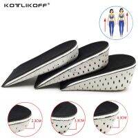 ✁⊕ KOTLIKOFF Height Increase Insoles Breathable Half Insole Heighten Heel Insert Sports Shoes Pad Cushion Unisex 2.3cm-4.3cm UP