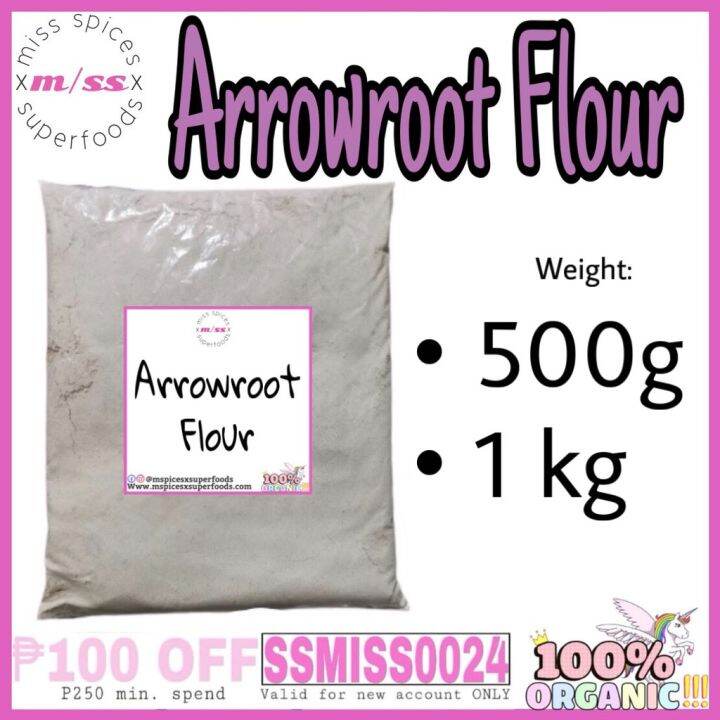 ARROWROOT FLOUR (URARO) 500g & 1 kg Lazada PH