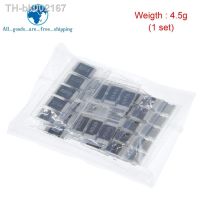 ❦﹉ TZT 50PCS Alloy resistance 2512 SMD Resistor Samples kit 10 kindsX5pcs 50pcs R001 R002 R005 R008 R010 R015 R020 R025 R050 R100