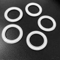 【2023】5pcs Fit 32mm OD Sanitary Fit 1.5"; Tri Clamp Silicone Sealing Strip Gasket Ring Washer For Homebrew Outer Diameter 50.5mm