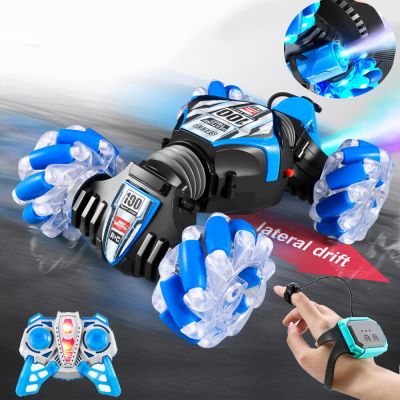 Remote Control Car RC Gesture Sensing Stunt Car Drift Spray High Speed 360° Off Road Cars for Kids Boys Girls Gifts Auto Toys