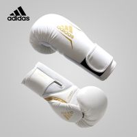 Adidas Adidas นวมต่อยมวยผู้ชายและผู้หญิงกระสอบทราย Sanda การต่อสู้มวยไทยผู้ใหญ่นวมต่อยมวยที่ชื่นชอบ