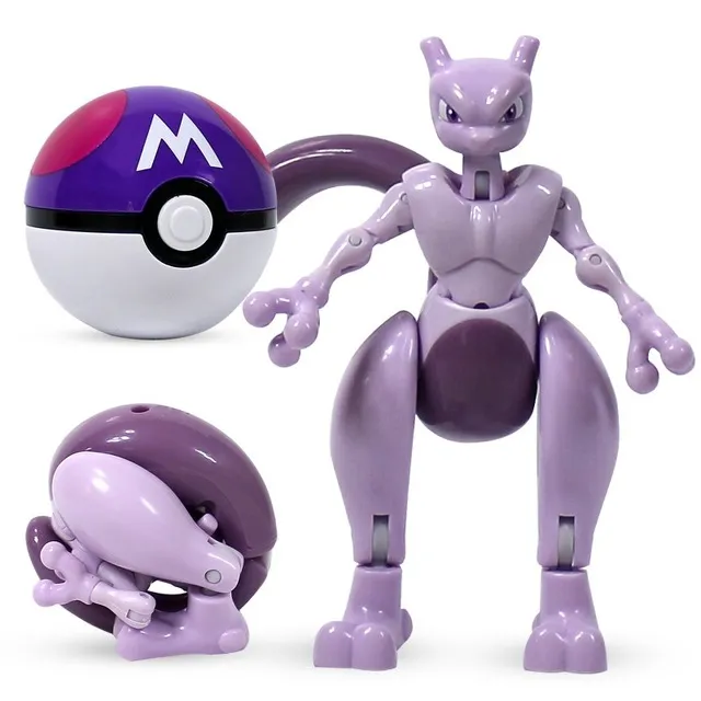 7.8 Anime Mew Mewtwo Pokemon Action Figure Toys Big Size 20CM Cute Mew  Pokemon Anime Figure Dolls Gifts Toys for Children - AliExpress