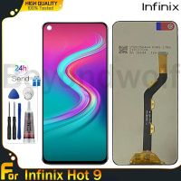 Beyondwolf จอ LCD แบบดั้งเดิมสำหรับ Infinix Hot 9 X655C X655หน้าจอดิจิตอลสัมผัสหน้าจอ LCD X655D แทนการประกอบสำหรับหน้าจอ Infinix Hot 9