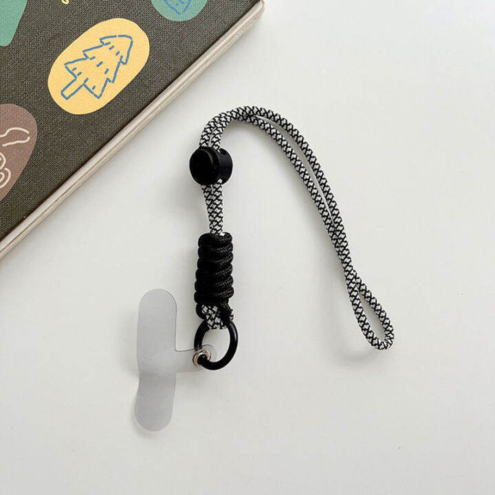 Mredl mobile phone chain ring cord for keys with patch wrist strap